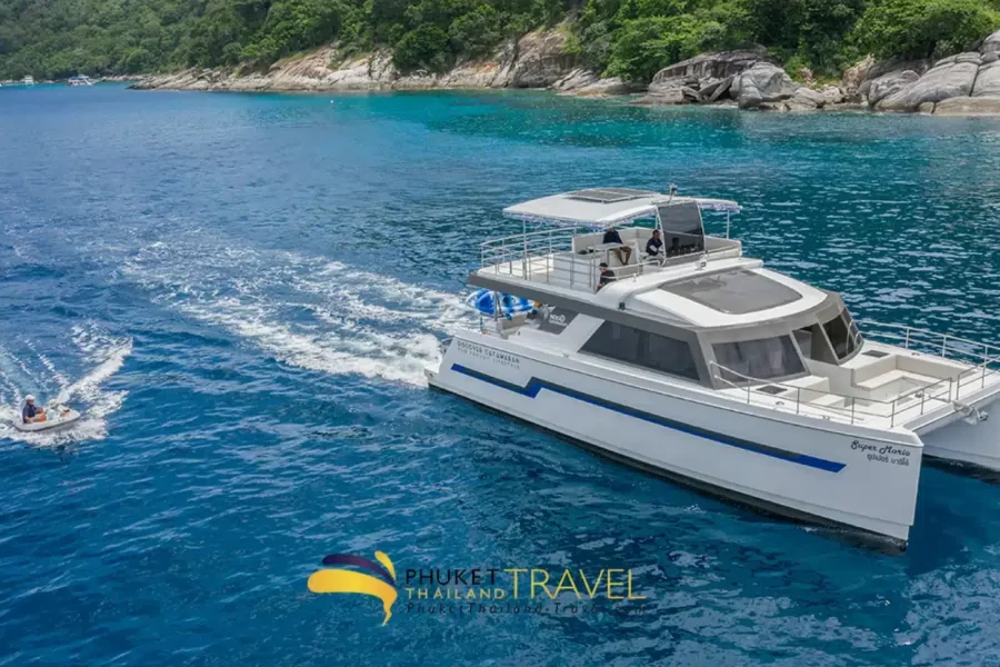 เกาะไม้ท่อนและเกาะพีพี – เรือพาวเวอร์คาตามารัน 53 ฟุต